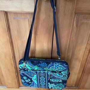 Vera Bradley IPAD notebook bag Blue Paisley